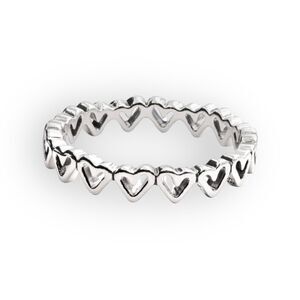 PANDORA Freehand Hearts Ring